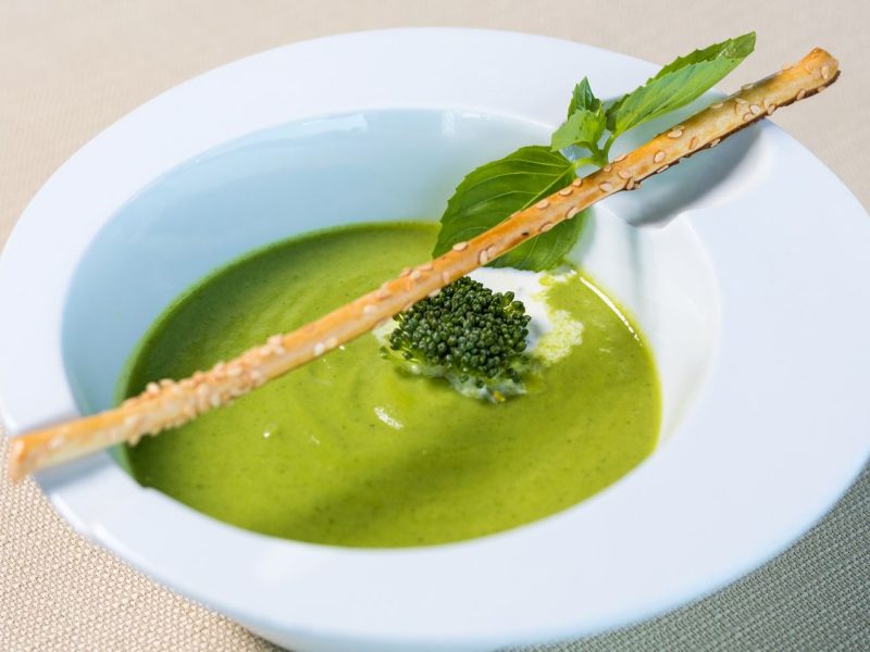Smoked Ham Hock and Green Eyed Pea Soup